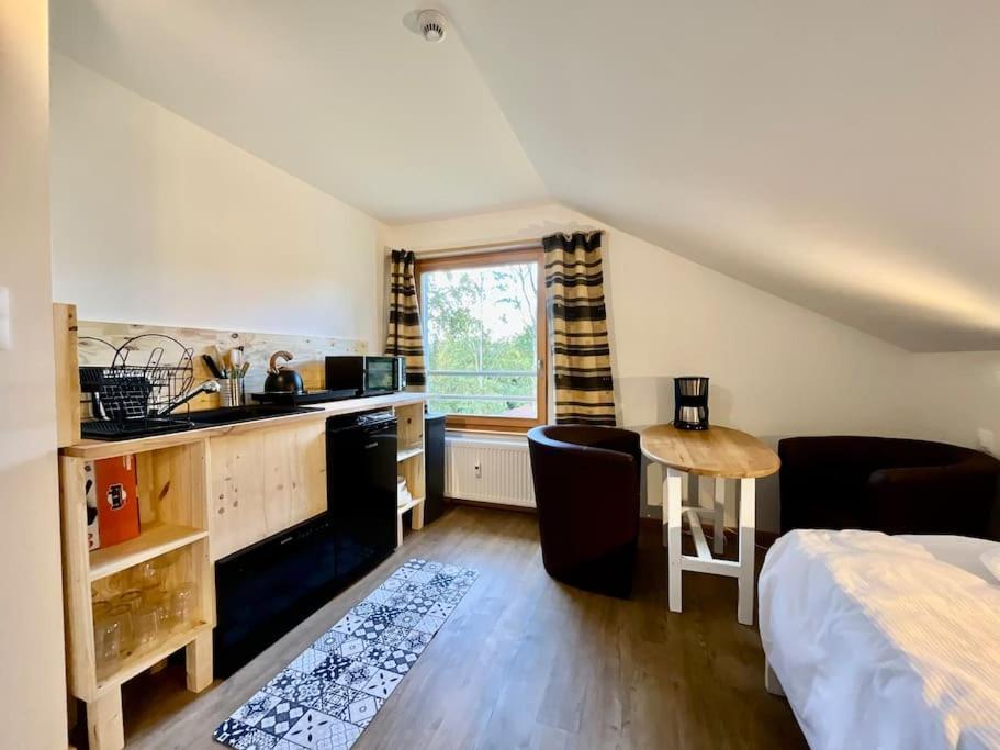 Le Petit Loup, Appartement Neuf Avec Jardin Gerbépal Exteriér fotografie